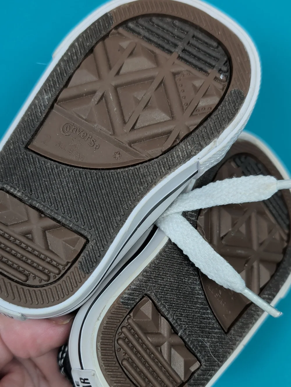Converse Baby Boy Low-Top Canvas Sneakers Size 2